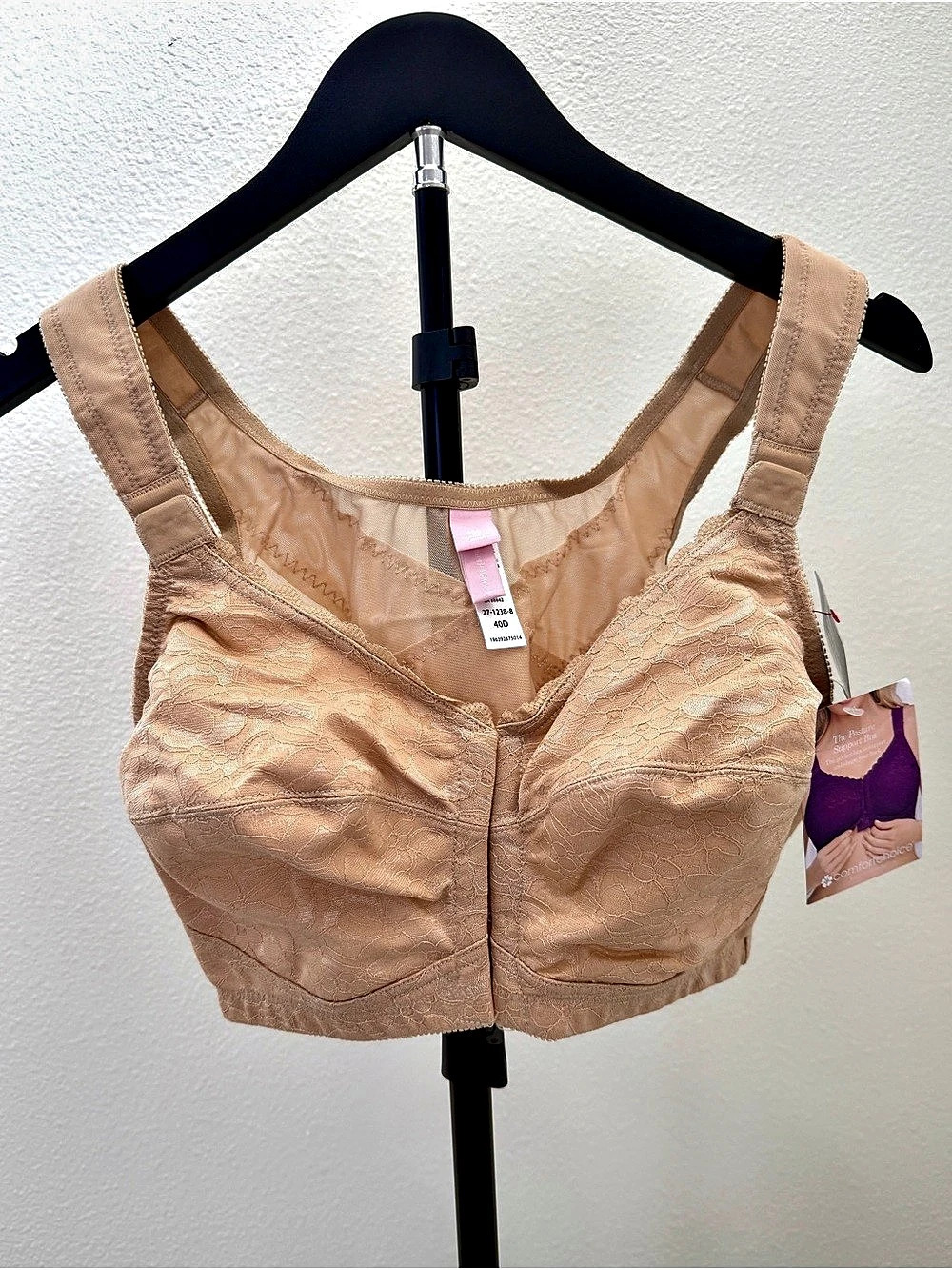 Comfort Choice The Posture Support Bra 40D NWT